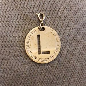 Fendi Initial Identification charm